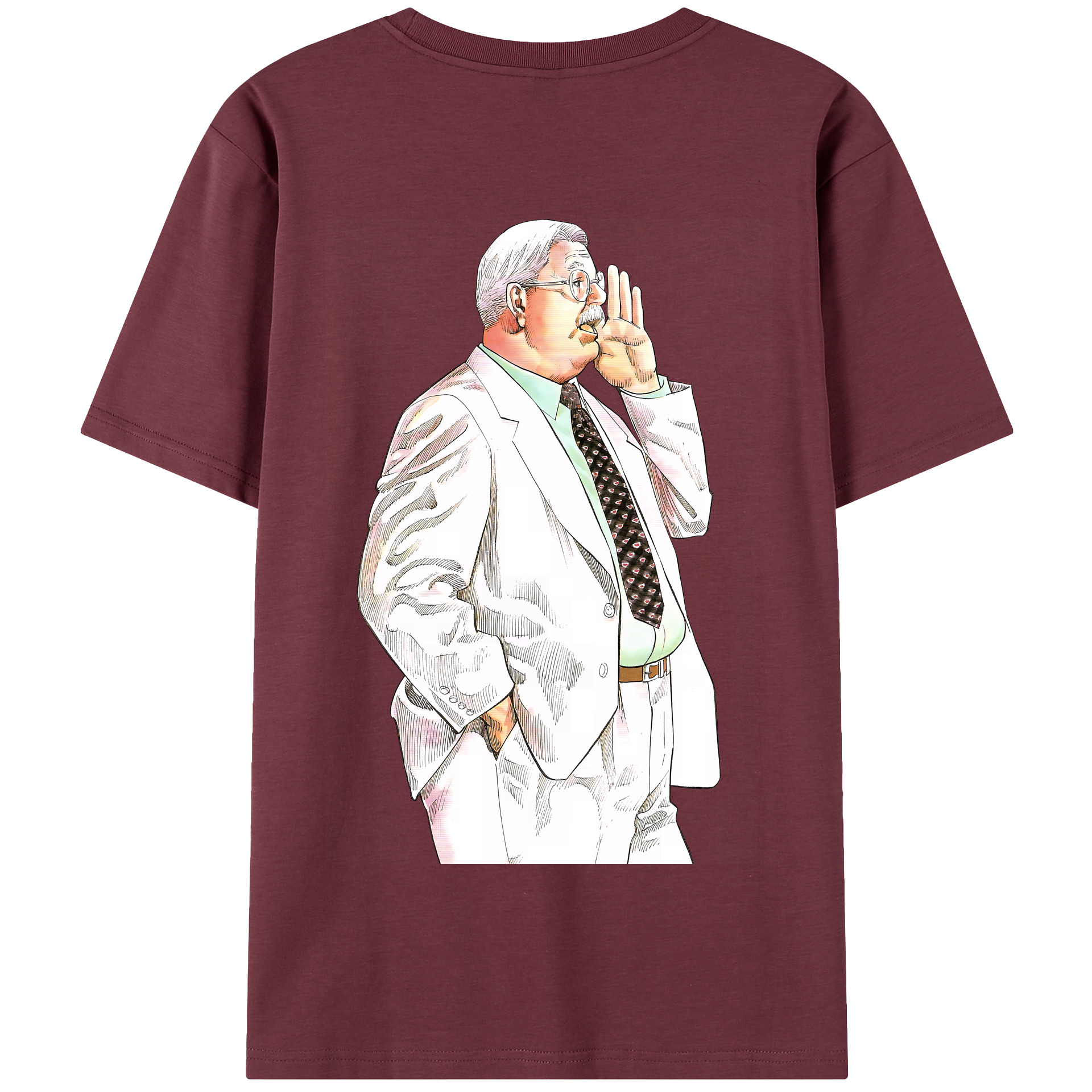 SLAM DUNK／スラムダンク 綿100％半袖Tシャツ（背面プリント）